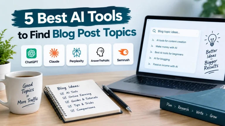 Blog post topic